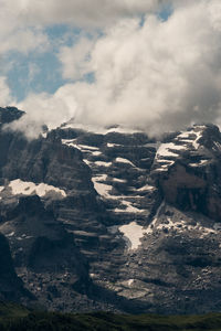 Aerial view of landscape against sky
