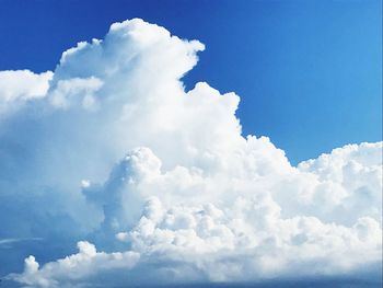 Low angle view of clouds in sky