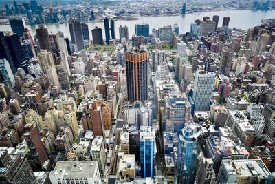 Aerial view of a city