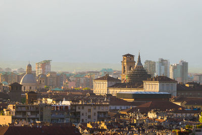 Buildings in city