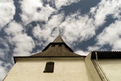 Low angle view of cathedral against sky