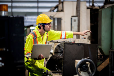 Man working in industry