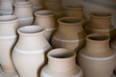 Close-up of objects for sale at market stall