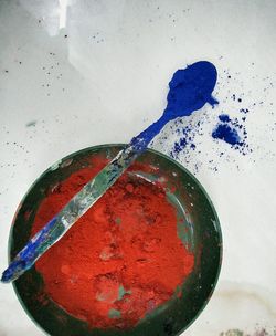 Close-up of food on table