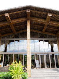 Low angle view of building against sky