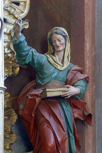 Close-up of a statue