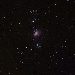 Low angle view of stars in sky