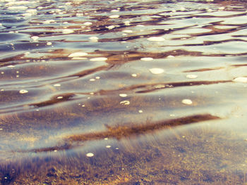 Full frame shot of sand