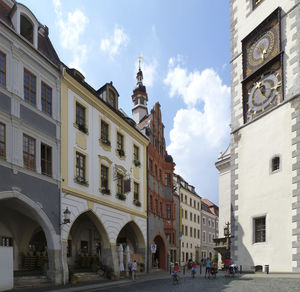 View of buildings in city