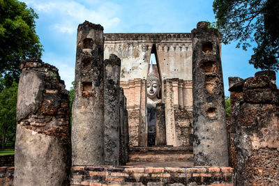 Old ruins of building