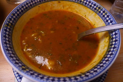 Close-up of food in bowl