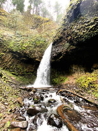 Waterfall in forest