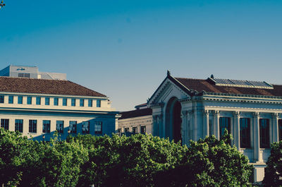 View of building against clear sky