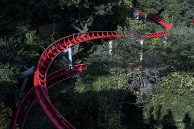 Red ferris wheel