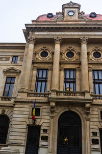 Low angle view of building against sky