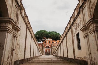 Alley amidst buildings in town