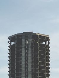 Low angle view of building against sky