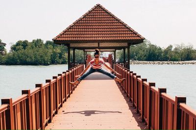 Pier leading to jetty