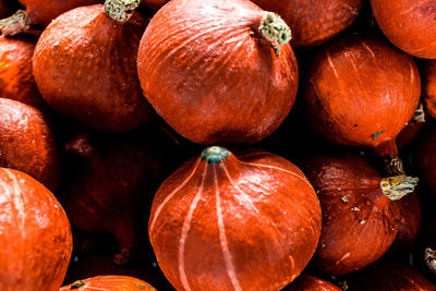 Full frame shot of oranges