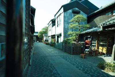 Street amidst buildings in city