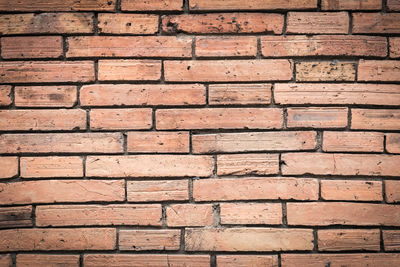 Full frame shot of brick wall