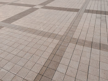 Full frame shot of tiled floor