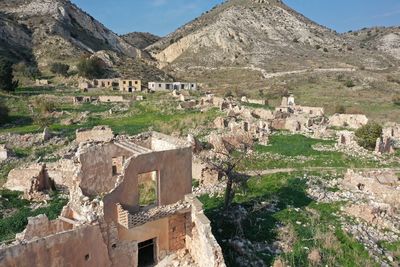 Old building on mountain