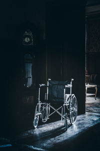 Interior of abandoned room