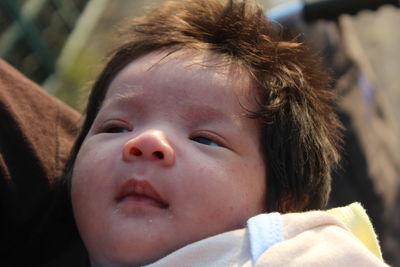 Close-up of baby