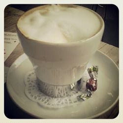 Close-up of coffee cup