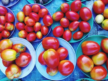 Full frame shot of tomatoes