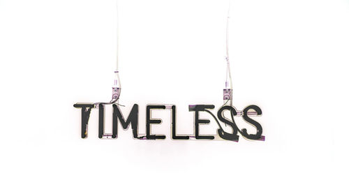 Close-up of text against white background