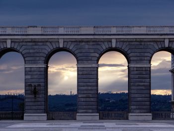 Bridge against sky