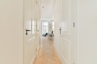 Interior of hallway at home