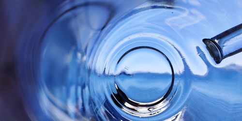 Close-up of glass of water