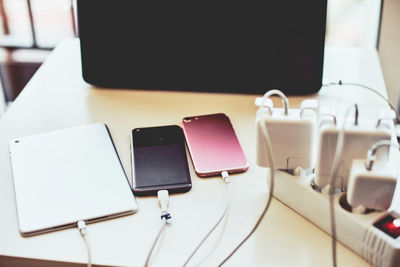 Various technologies on table