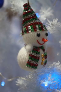 Close-up of christmas decoration