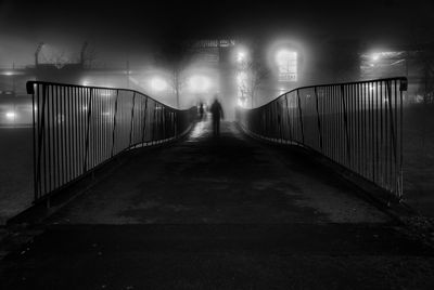 Illuminated walkway