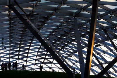 Low angle view of ceiling