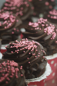Close-up of dessert