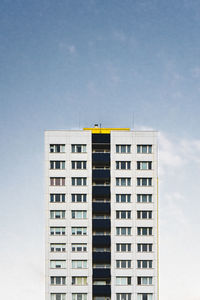 Residential building against sky