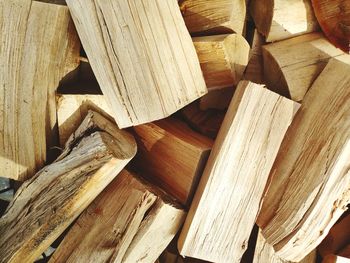 Full frame shot of wood