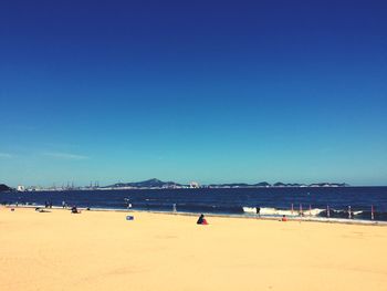 Scenic view of beach