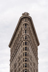 Low angle view of historical building against sky