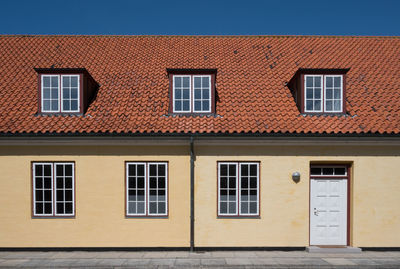 Low angle view of old building