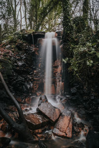 Waterfall in forest