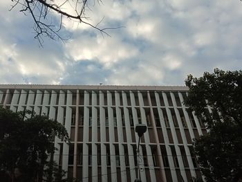 Low angle view of building against sky