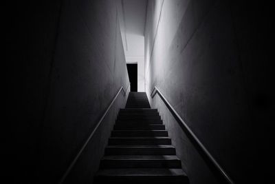 Staircase in corridor