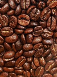 Full frame shot of coffee beans