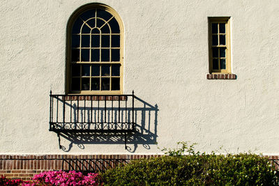 Window of building